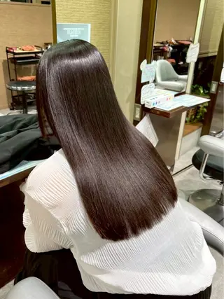 ロング ユーシャンボール 濱走のヘアスタイル