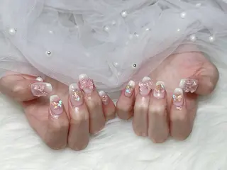 ネイル 【Eclat エクラ】nail&beauty所属・Eclat〔エクラ〕 MOEKA𝜗𝜚*のネイルデザイン