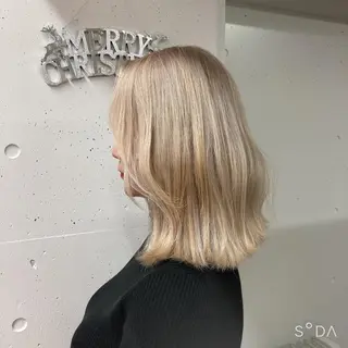 セミロング カラー ミルミー美容室所属・🦄💒💓齎藤 七海子🦄💒💓の眉毛・アイブロウイメージ