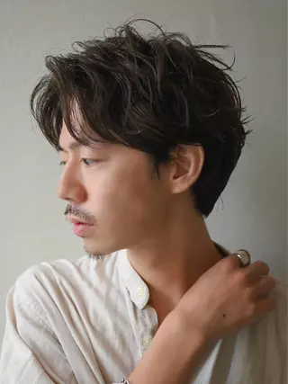 ショート 三鷹/メンズヘア/ メンズパーマ/トナミのヘアスタイル