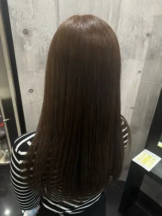ロング EARTH 菊田理湖のヘアスタイル