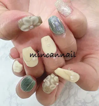 ネイル 美ノ庵ネイルサロン メトロポリタン前店のネイルデザイン