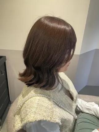 ミディアム カラー HARUKA韓国ヘア /Luana梅田のヘアスタイル