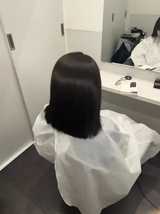 ミディアム Wisteria所属・美髪特化✨ 伊織✨縮毛矯正✨のヘアスタイル