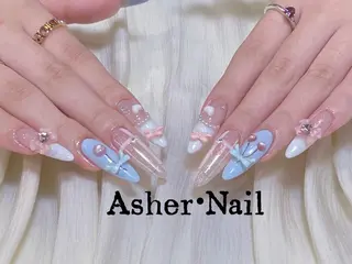 ネイル Asher-Yuki 🍁のネイルデザイン