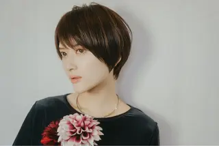 ショート カラー 髪質改善✨️透明感カ ラー✧*。山下さいみのヘアスタイル