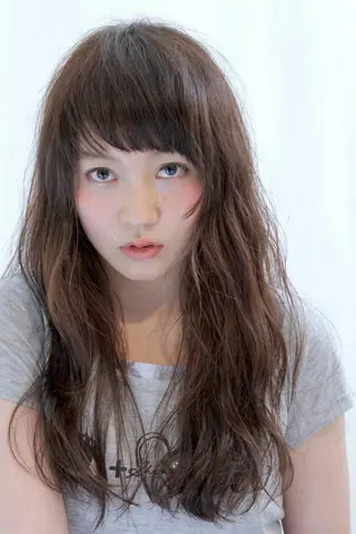 ロング 永見 敏英のヘアスタイル