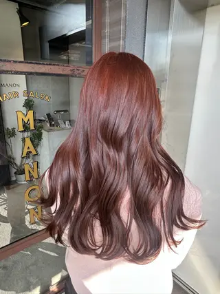 ロング カラー MANONbyH所属・滝本 和叶のヘアスタイル