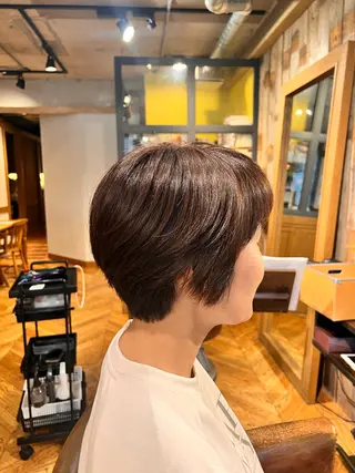 ショート 佐々木 あやのヘアスタイル