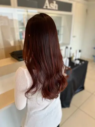 ロング カラー 金子 直樹のヘアスタイル