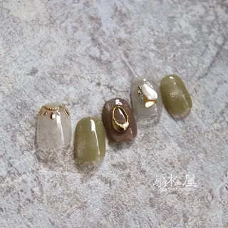 ネイル 扇松屋 marie.nのネイルデザイン