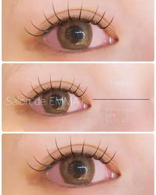 マツエク・マツパ EMMA plus．のマツエク・マツパデザイン