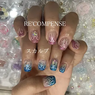 ネイル RE'COMPENSE所属・れこん ぱんすのネイルデザイン