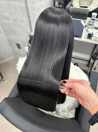 ロング 髪質改善/韓国 ﾚｲﾔｰ/店長/原島のヘアスタイル