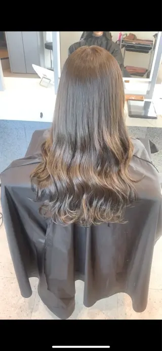 カラー Agu hair emio城陽所属・Agu peachのヘアスタイル