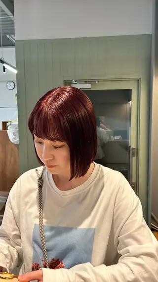 ショート 石黒 良華のヘアスタイル