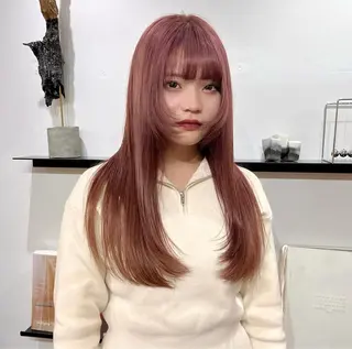 ロング Hana/ハイトーン /レイヤーカットのヘアスタイル