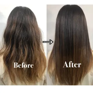 ロング 【韓国ヘア×透明感 カラー】笹谷 莉未のヘアスタイル