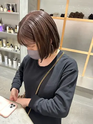 カラー 伊藤 由季 603号室のヘアスタイル