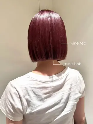 ショート カラー 松本優香/ボブ/ダ ブルカラー/髪質改善のヘアスタイル