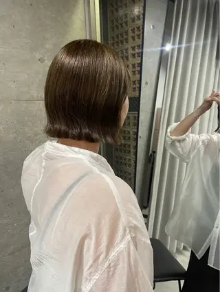 ミディアム カラー ショートカット無料/ 小顔ショートのヘアスタイル