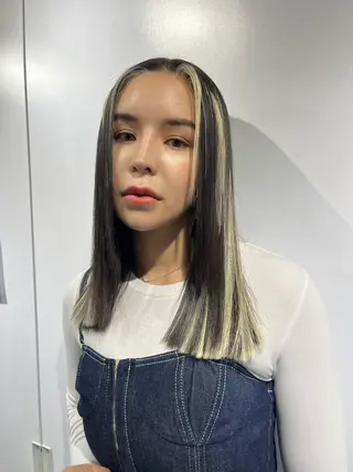 セミロング カラー レイヤー,ボブ / 彩未のヘアスタイル