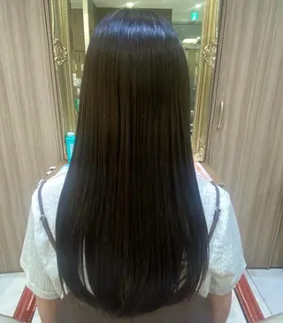 ロング パーマ 古川 琴美のヘアスタイル