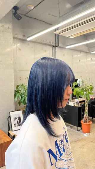 セミロング カラー 🎀かわいいhair 🎀みおのヘアスタイル