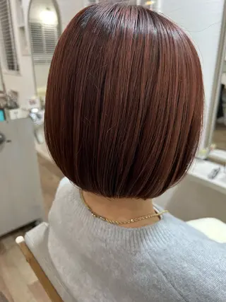 カラー 似合わせ／ショート 菊田のヘアスタイル