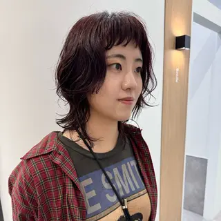 ミディアム パーマ gotoday shaire salon 神戸三宮所属・ショート/パーマ/ MIOのヘアスタイル