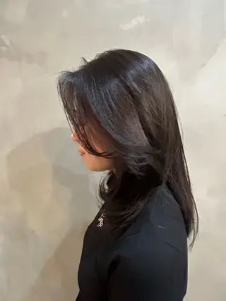 セミロング カラー 原宿/透明感カラー 🌴yacoのヘアスタイル