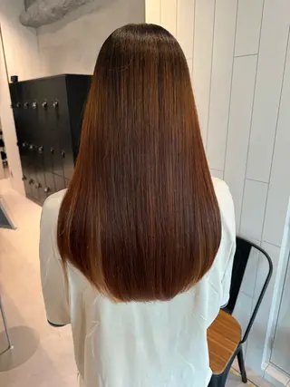 ロング カラー share salon OXY 渋谷店所属・美髪ケア× ブリーチ/KEIGOのヘアスタイル