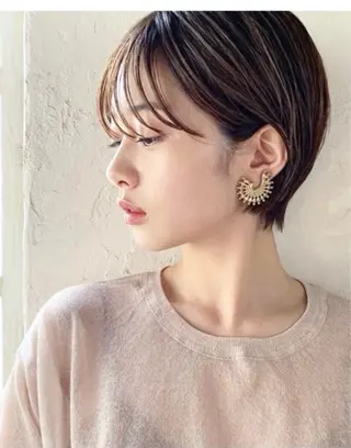 ショート カラー belle   表参道　terrace所属・抜きっぱなしブロンド /ハイトーン/カナタのヘアスタイル