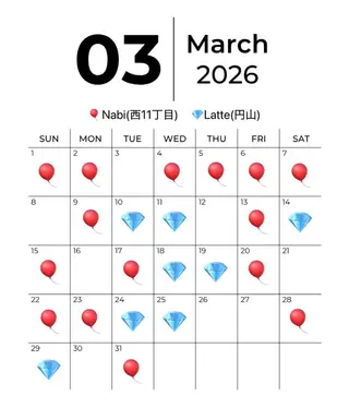 マツエク・マツパ Nabi所属・Nabi Nanami⭐️のマツエク・マツパデザイン