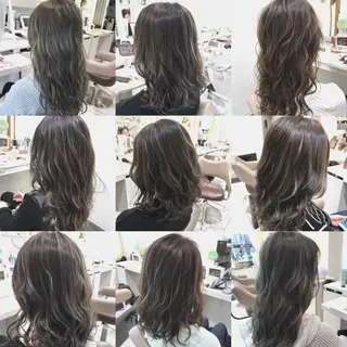 ミディアム カラー 山崎俊輔/髪質改善 /バレイヤージュのヘアスタイル