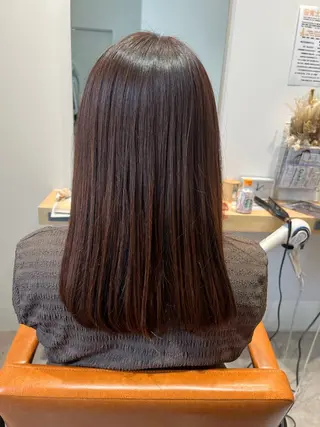 ロング カラー hairs beau total beauty所属・井原 妃芽のヘアスタイル