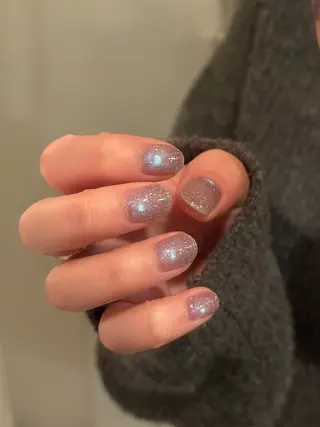 ネイル nail salon HAZY所属・HAZY☁️長堀橋 |ショートネイル🧸のネイルデザイン