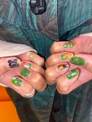 ネイル .unff所属・hana (..)個 性派/メンズネイル◎のネイルデザイン