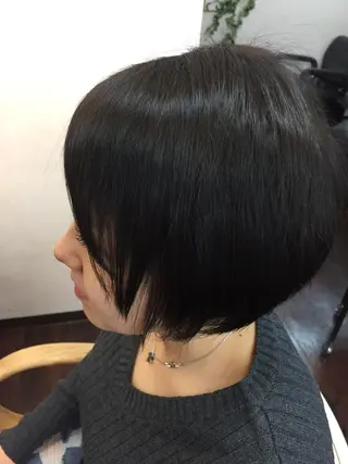 ショート パーマ 桧山 真のヘアスタイル