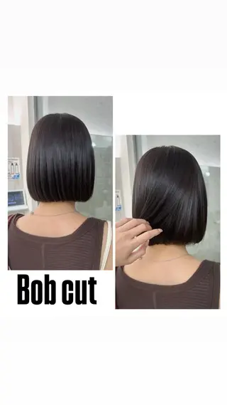 ショート レイヤーカット/ボブ 🪐花木 香菜のヘアスタイル