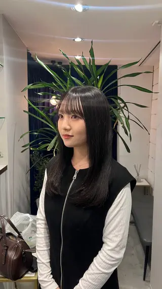 セミロング カラー ☆ HARUKA ☆のヘアスタイル