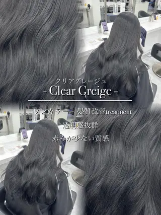 カラー 韓国風hair🖤 Maria🖤のヘアスタイル