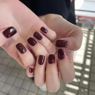 ネイル ボブ/暖色カラー コウボヒカルのヘアスタイル