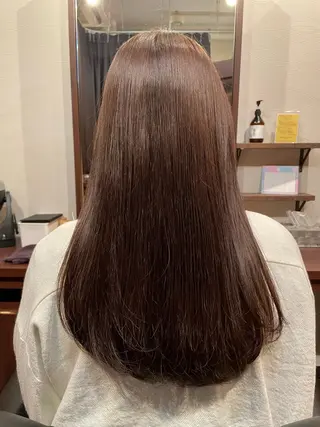 カラー 透明感♡くすみカラー shiori/小岩のヘアスタイル
