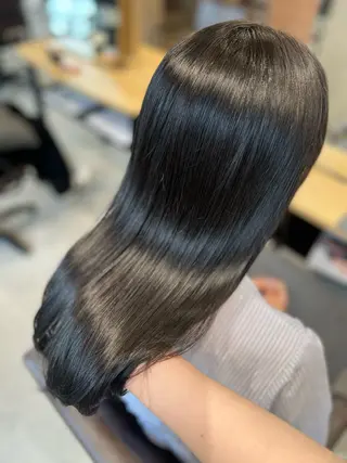 ロング カラー 梅田/似合わせボブ /顔周り/RINKAのヘアスタイル
