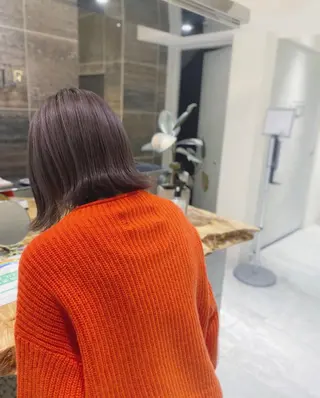 ミディアム カラー 今泉 ひろきのヘアスタイル