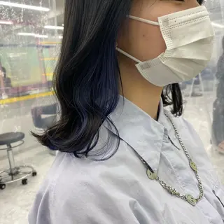 セミロング カラー ヘアアレンジ GOTODAY shair salon 横浜mare店所属・透明感抜群カラー mai🍑♡のヘアスタイル