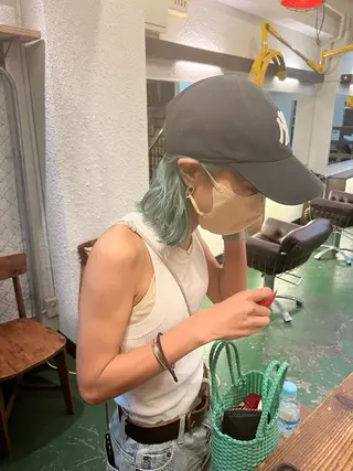 カラー 透明感/血色カラー/ 似合せレイヤー/ゆいのヘアスタイル