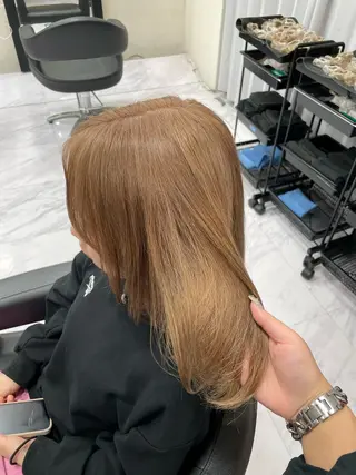 ミディアム カラー 🍒KUMAGAI 🍒のヘアスタイル