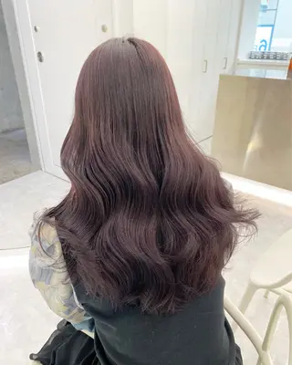 セミロング カラー ヘアアレンジ 🌼原宿JUICE／ official🌼のヘアスタイル